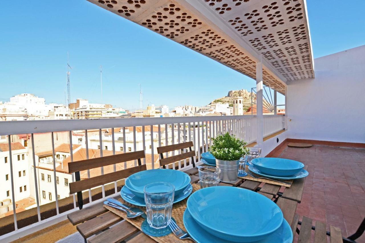 Atico Colon 21 Leilighet Alicante Eksteriør bilde